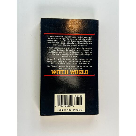 Vintage Science Fiction Paperback - Witch World - Andre Norton - 1986 Ace Book - Picture 2 of 6